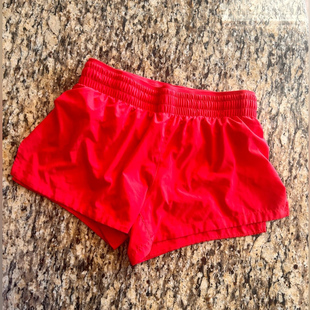 Size Small Red Fabletics Shorts